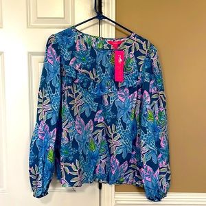 Lilly Pulitzer long sleeve top size large